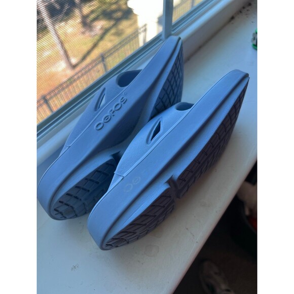 OOFOS OOriginal Light Blue Flip Flip Sandals Women’s Size 7 | Men’s Size 5 - Picture 6 of 9